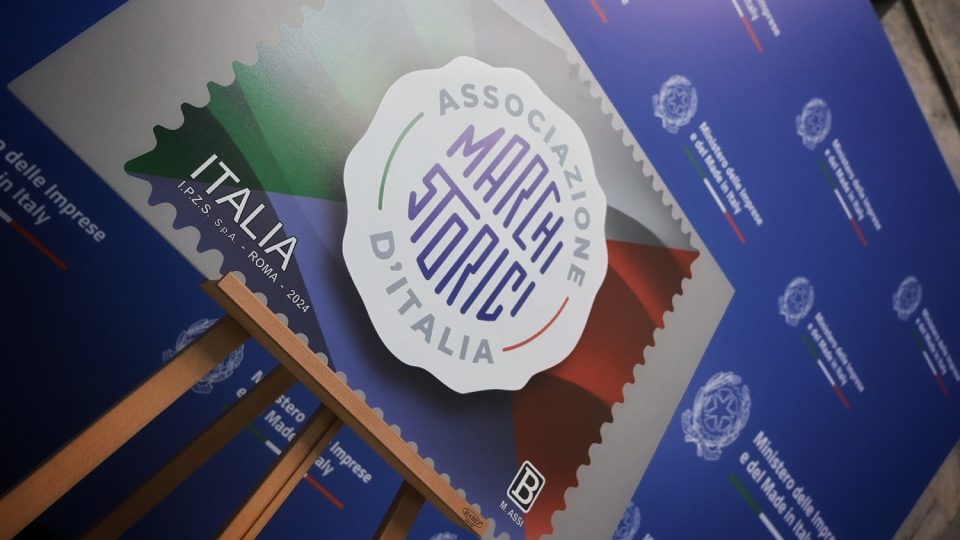 Cerimonia annullo filatelico francobollo Associazione Marchi Storici d'Italia